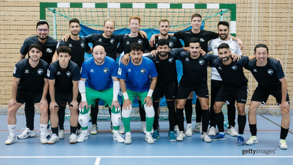 Erste Mannschaft Teamfoto Futsal Panthers